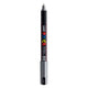 UNI-POSCA POSCA MARKER, AFM PC-1MR, spessore della linea 0,7 mm, extra-fine, argento, 1 pezzo