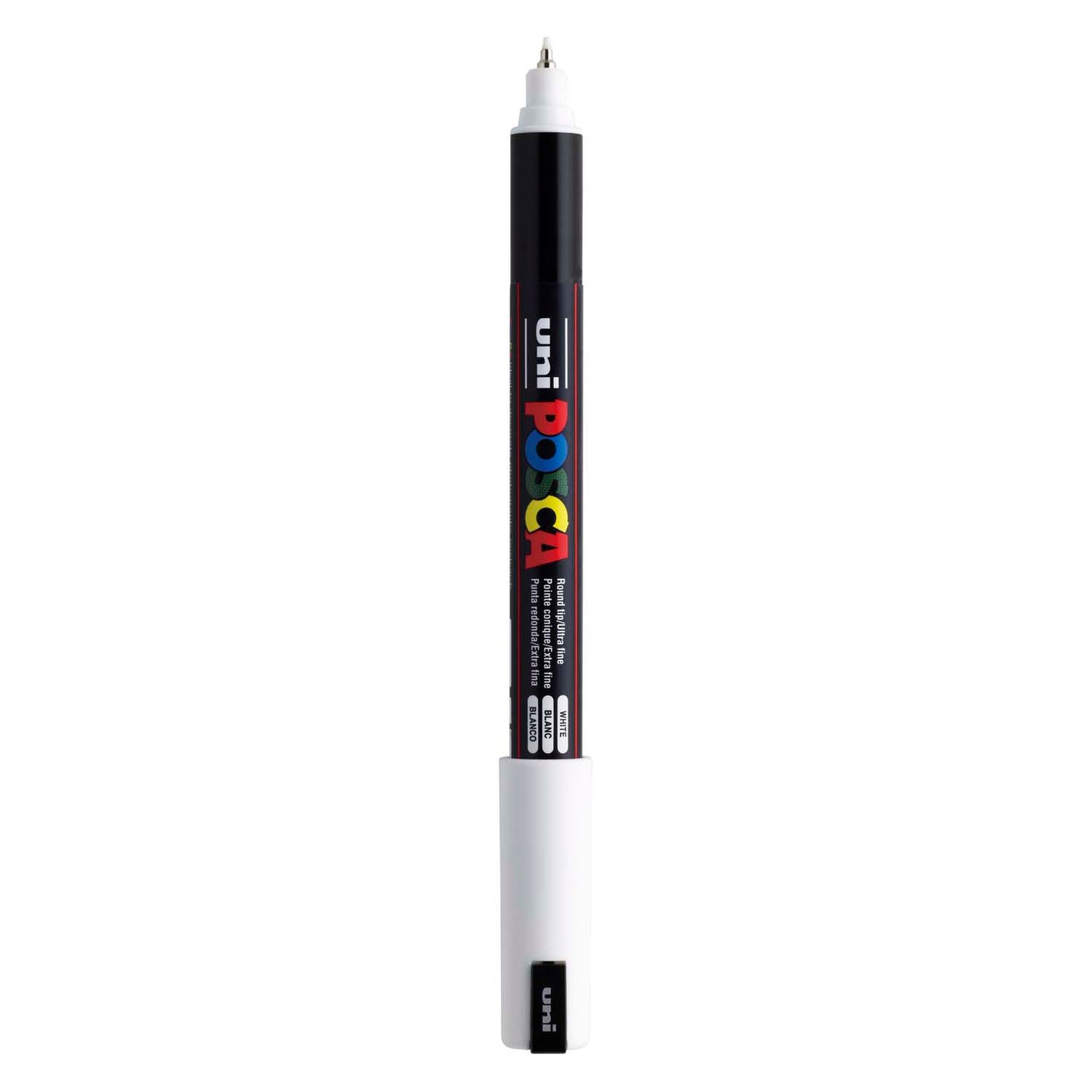 Uni-Posca Posca Marker, AFM PC-1MR, line thickness 0.7 mm, extra-fine, white, 1 piece