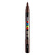 Uni posca pc3m acrylmarker donkerbruin- ronde punt tot 1,3 mm