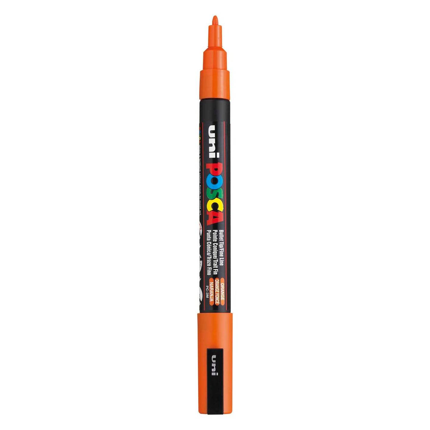 UNI-POSCA POSCA MARKER, AFM PC-3M, spessore della linea 0,9-1,3 mm, fine, arancione, 1 pezzo