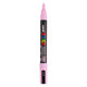 Uni-Posca Posca Marker, AFM PC-3M, line thickness 0.9-1.3 mm, fine, light pink, 1 piece