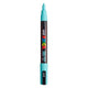 Uni posca pc3m verfmarker aquagroen - ronde punt tot 1,3 mm