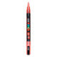 Uni posca pc3m verfmarker glitter rood - ronde punt tot 1,3 mm