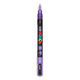 Uni posca pc3m verfmarker glitter paars- ronde punt tot 1,3 mm