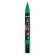 Pennarello Uni posca pc5br verde - punta pennello 1-4 mm