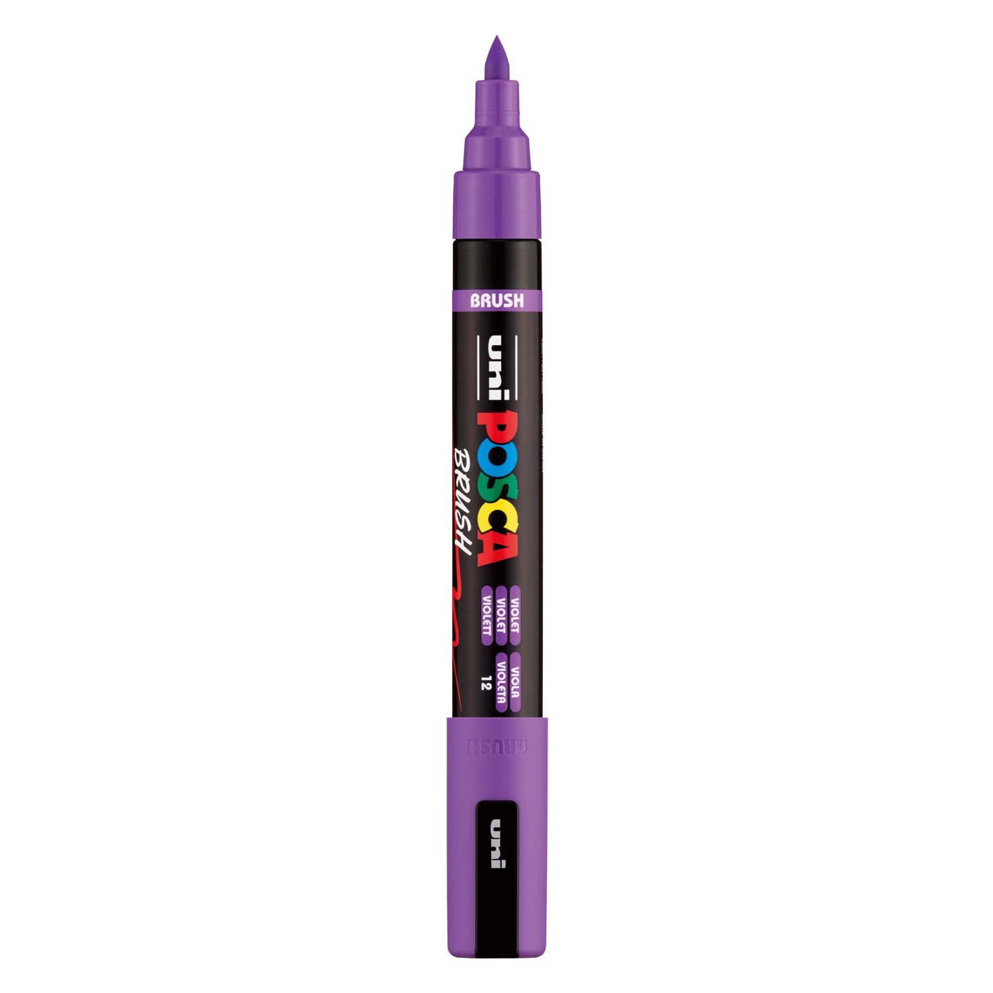 Pennarello Uni posca pc5br viola - punta pennello 1-4 mm