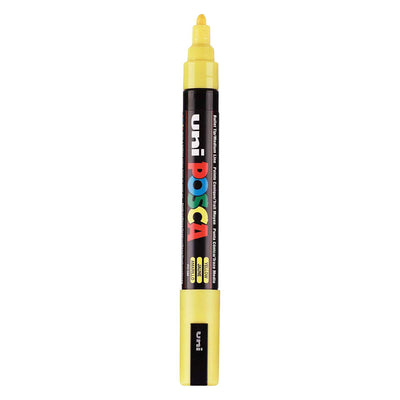 Marker Posca uni-POSCA, AFM PC-5M, spessore della linea 2,5 mm, medio, giallo, 1 pezzo