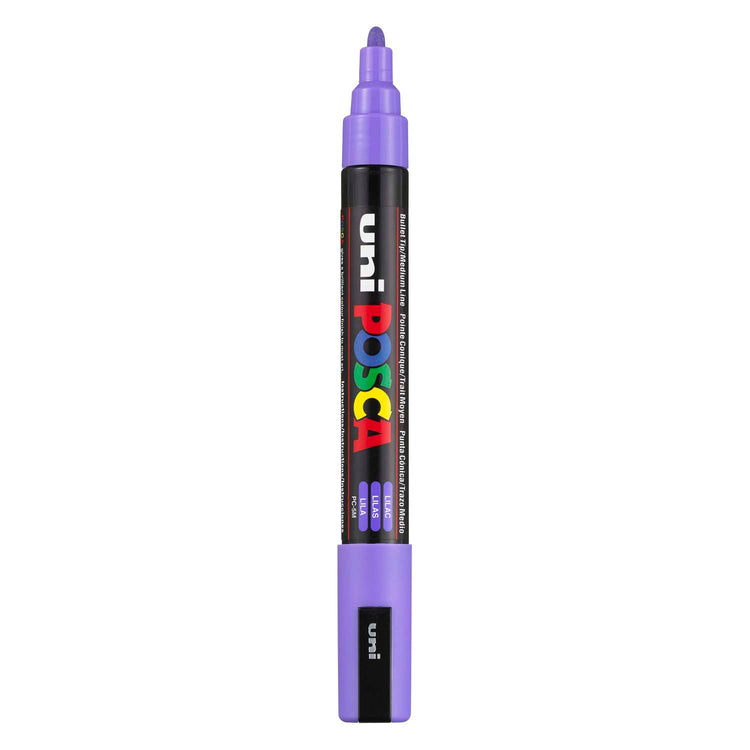Uni posca verfmarker pc5m lila - conische punt 2,5 mm