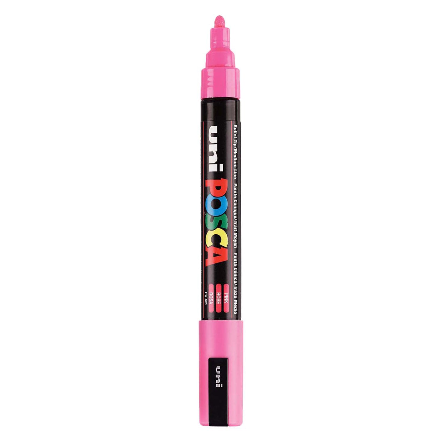 Marcador POSCA uni-Posca, AFM PC-5M, espesor de línea 2.5 mm, medio, rosa, 1 pieza