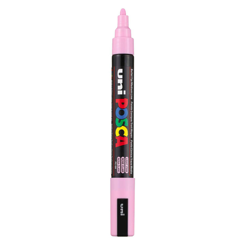 Uni posca verfmarker pc5m lichtroze - conische punt 2,5 mm