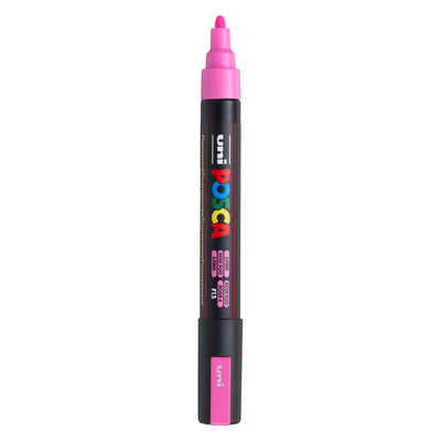 Pennarello Uni Posca pc5m rosa neon - punta conica 2,5 mm