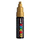 Uni-Posca Posca Marker, AFM PC-8K, line thickness 8 mm, wide, gold, 1 piece