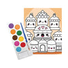 Graine pittura creativa graine con set di numeri torte kawaii - incl. vernice acrilica e pennello