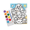 Graine creative graine schilderen op nummer set honden - incl. acrylverf en penseel