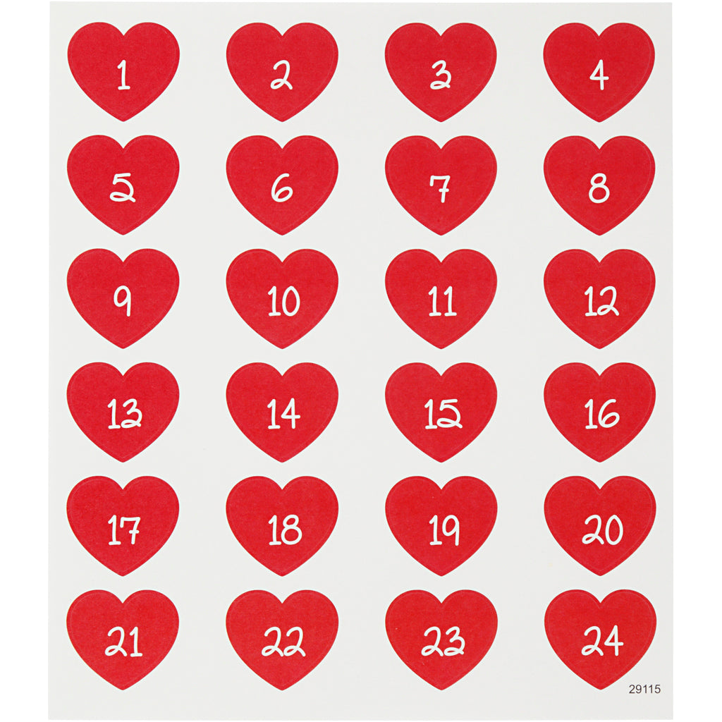 Creativ company stickers, vel 15x16,5 cm, 1 vel