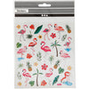 Creativ company https: www.cchobby.nl stickers-flamingo-vel-15x16-5-cm-ca-37-stuk-1-vel