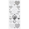 Https: www.cchobby.nl stickers-harten-vel-10x24-cm-ca-25-stuk-zilver-1-vel
