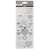 Https: www.cchobby.nl stickers-harten-vel-10x24-cm-ca-25-stuk-zilver-1-vel