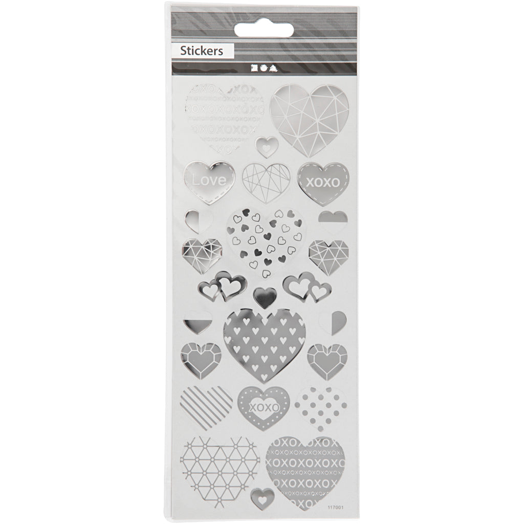 Https: www.cchobby.nl stickers-harten-vel-10x24-cm-ca-25-stuk-zilver-1-vel