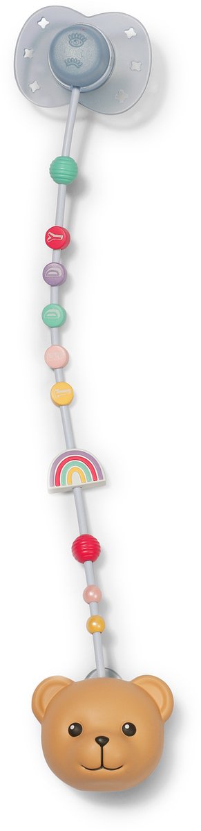 Ciuccio magico interattivo Baby Born con catenella per ciuccio per bambole da 43 cm
