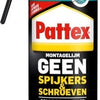 Pattex 1057396 - sin clavos ni tornillos 254gr | 6 piezas