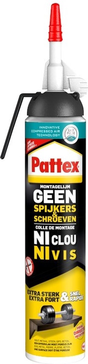 Pattex 1057396 - no chiodi no viti 254gr | 6 pezzi