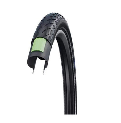 Schwalbe Tire Green Marathon Greenguard 28x1 5 8x1 3 8 (37-622) Nero