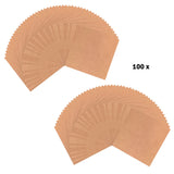 Vaessen creative • kraft paper 300g smooth 30.5x30.5cm 100x - afbeelding 1