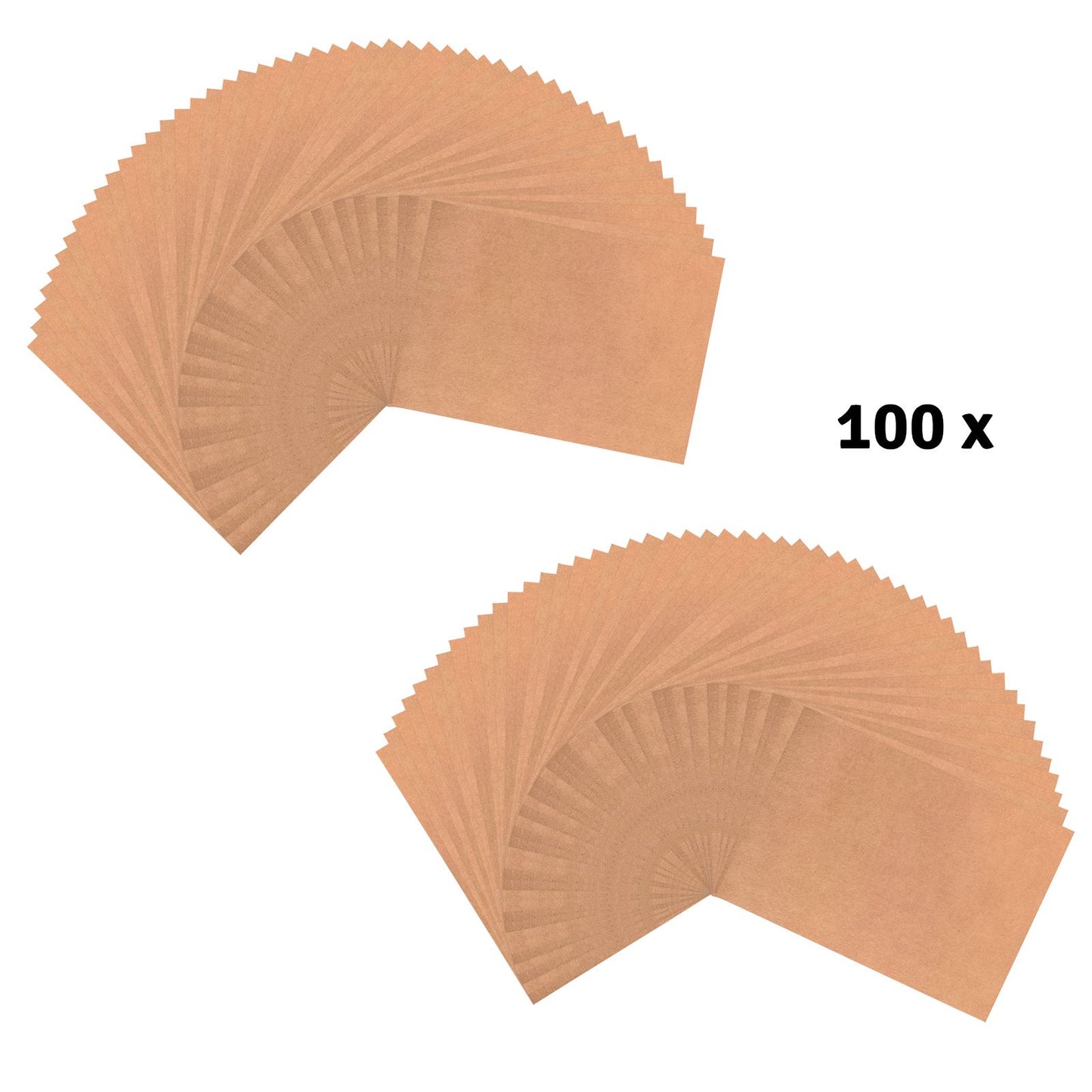 Vaessen creative • carta kraft liscia da 300 g a4 100x