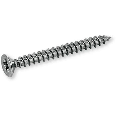 Tornillo para aglomerado 3,5x40 acero inoxidable A2 | 200 piezas