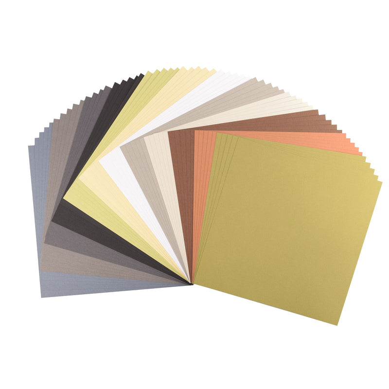 Firenze • cartoncino 216g liscio 30,5x30,5cm toni terra 60x