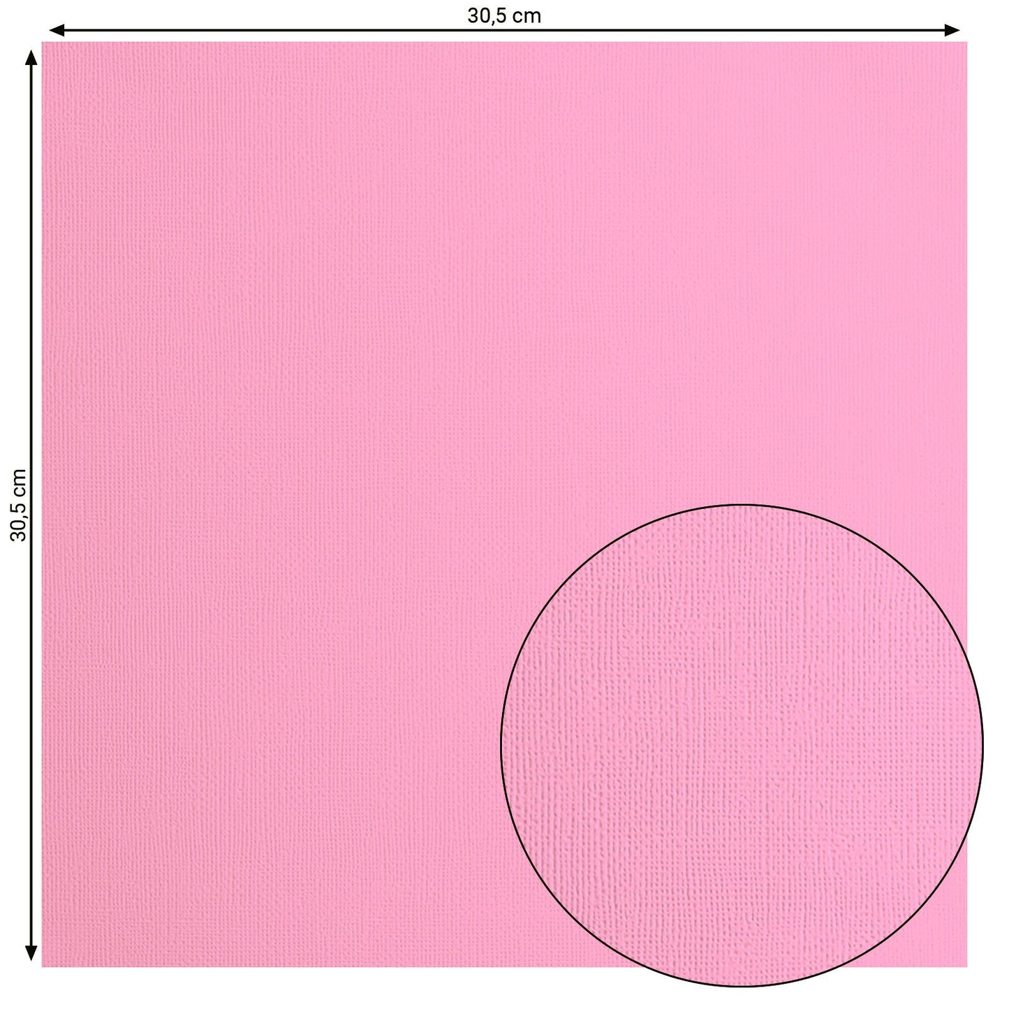 Florencia • papel cartulina 216g textura 30,5x30,5cm rosa 20x