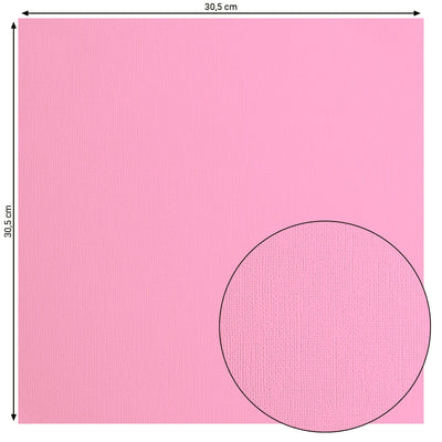 Firenze • cartoncino 216g trama 30,5x30,5 cm rosa 20x