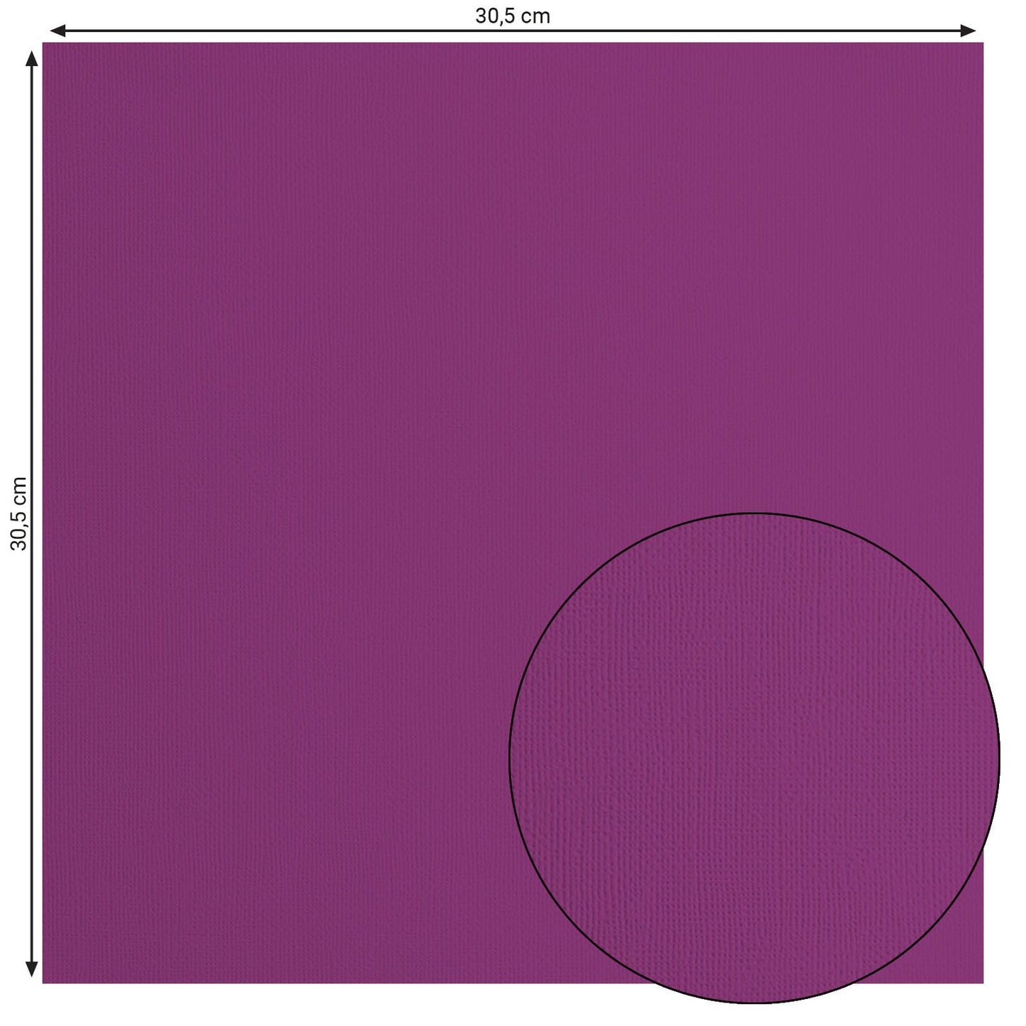 Florencia • papel cartulina 216g textura 30,5x30,5cm malva 20x