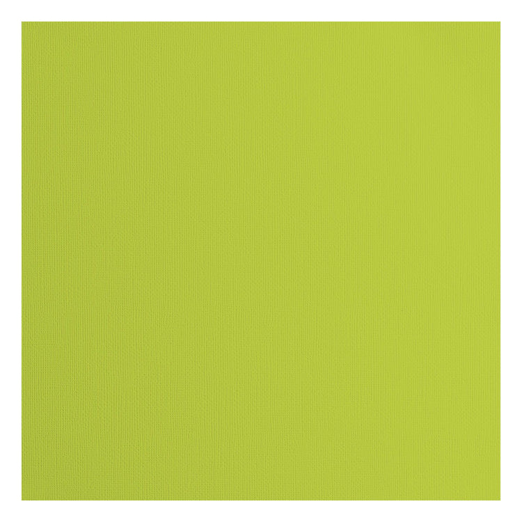 Florence • cardstock papier 216g textuur 30,5x30,5cm lime 20x