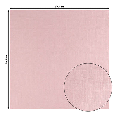 Firenze • cartoncino grana 216g 30,5x30,5 cm rosa chiaro 20x