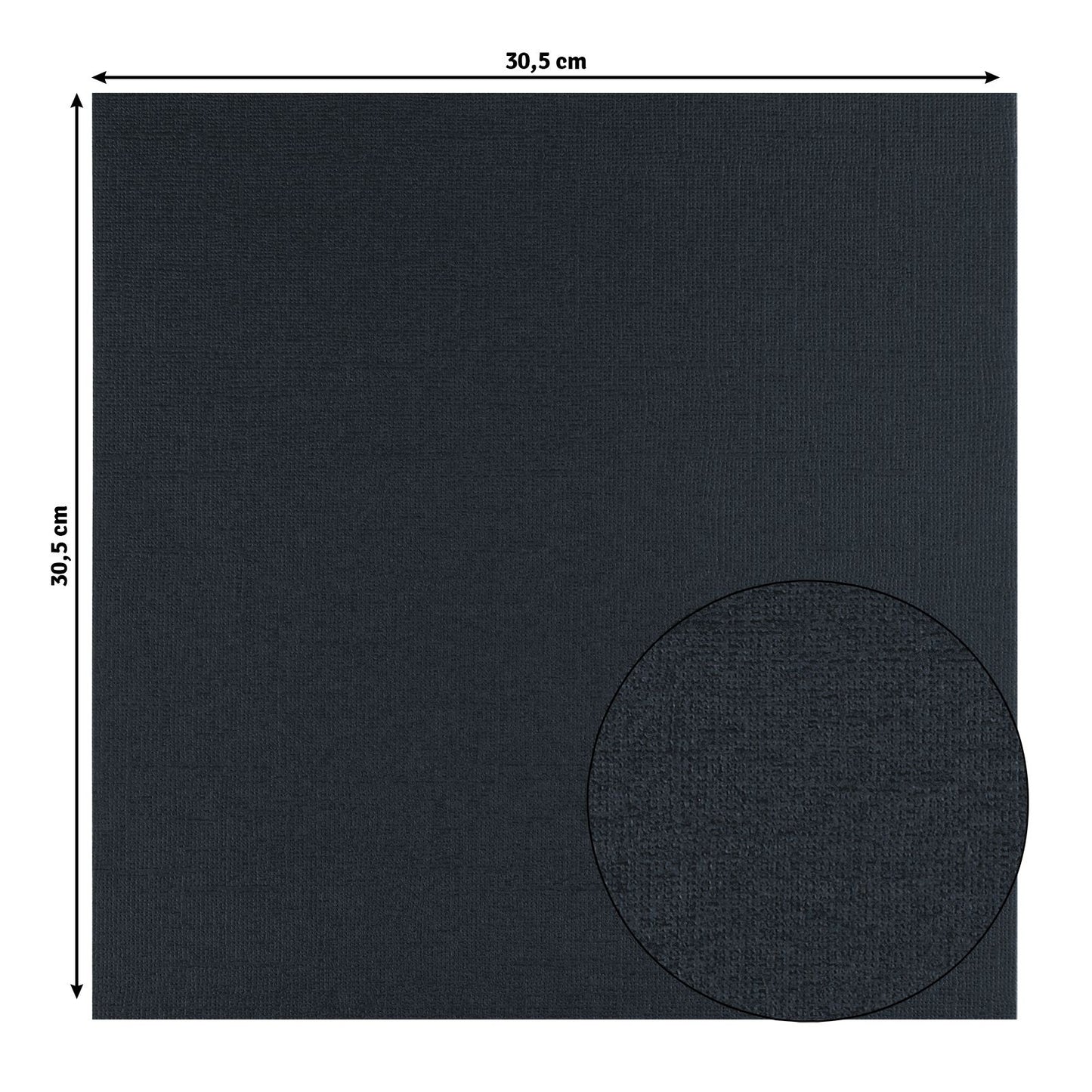 Firenze • cartoncino 216g trama 30,5x30,5 cm blu notte 20x