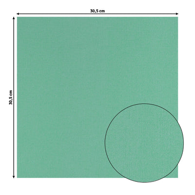 Firenze • cartoncino 216g trama 30,5x30,5 cm menta 20x