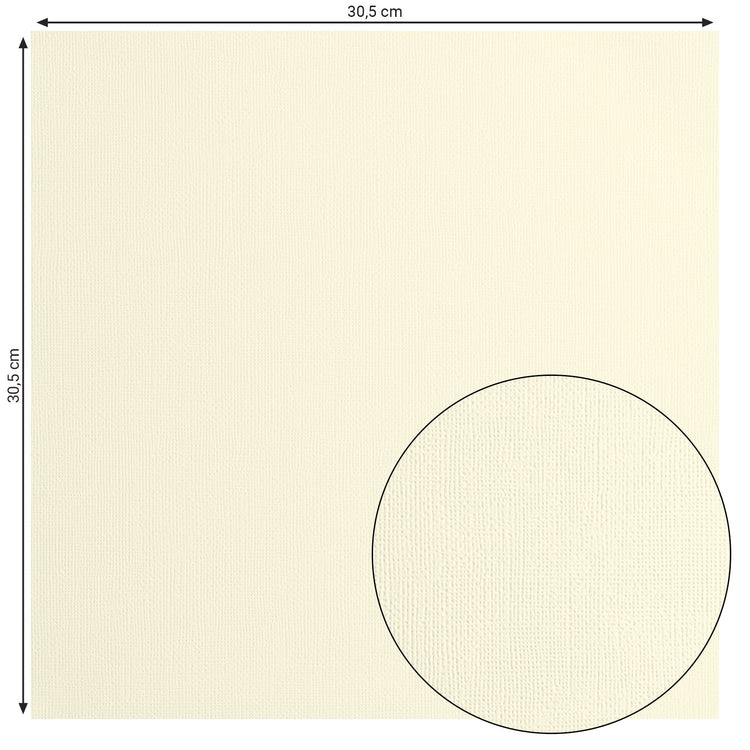 Florence • cardstock papier 216g textuur 30,5x30,5cm raffia 100x