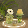 Ideas 4 estaciones plato de madera con luz neón ã˜28x2,6 cm control táctil
