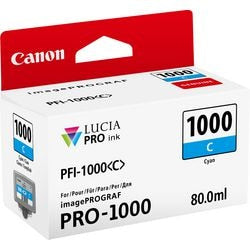 Cartuccia d'inchiostro canon pfi-1000c ciano