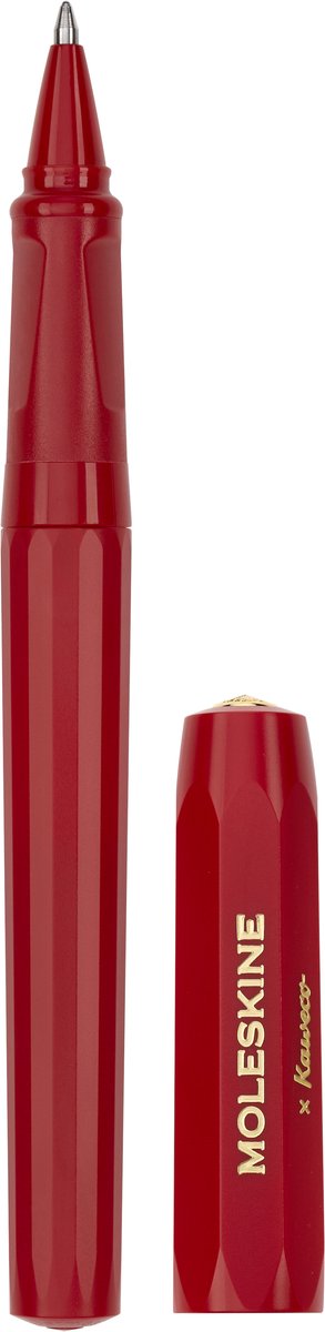 Moleskine x Kaweco ballpoint pen, point 1.0mm, red