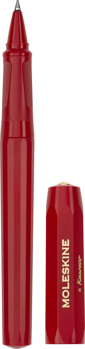 Moleskine x Kaweco rollerball pen, point 0.7mm, red
