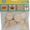 Placas de cono Wolfcraft | ø35mm | 10 piezas - 2944000