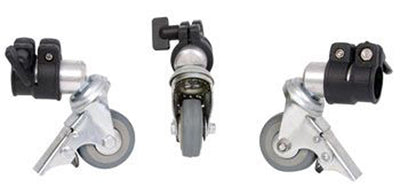 Falcon eyes zwenkwielen pca-25m 3st. 25 mm