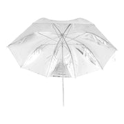 Falcon Eyes Flitsparaplu UR-32S Zilver Wit 80 cm - afbeelding 3