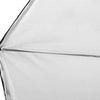 Falcon Eyes FlitsParaplu Urn-T86TSB1 White Diffuse + Copertura nera d'argento 216 cm