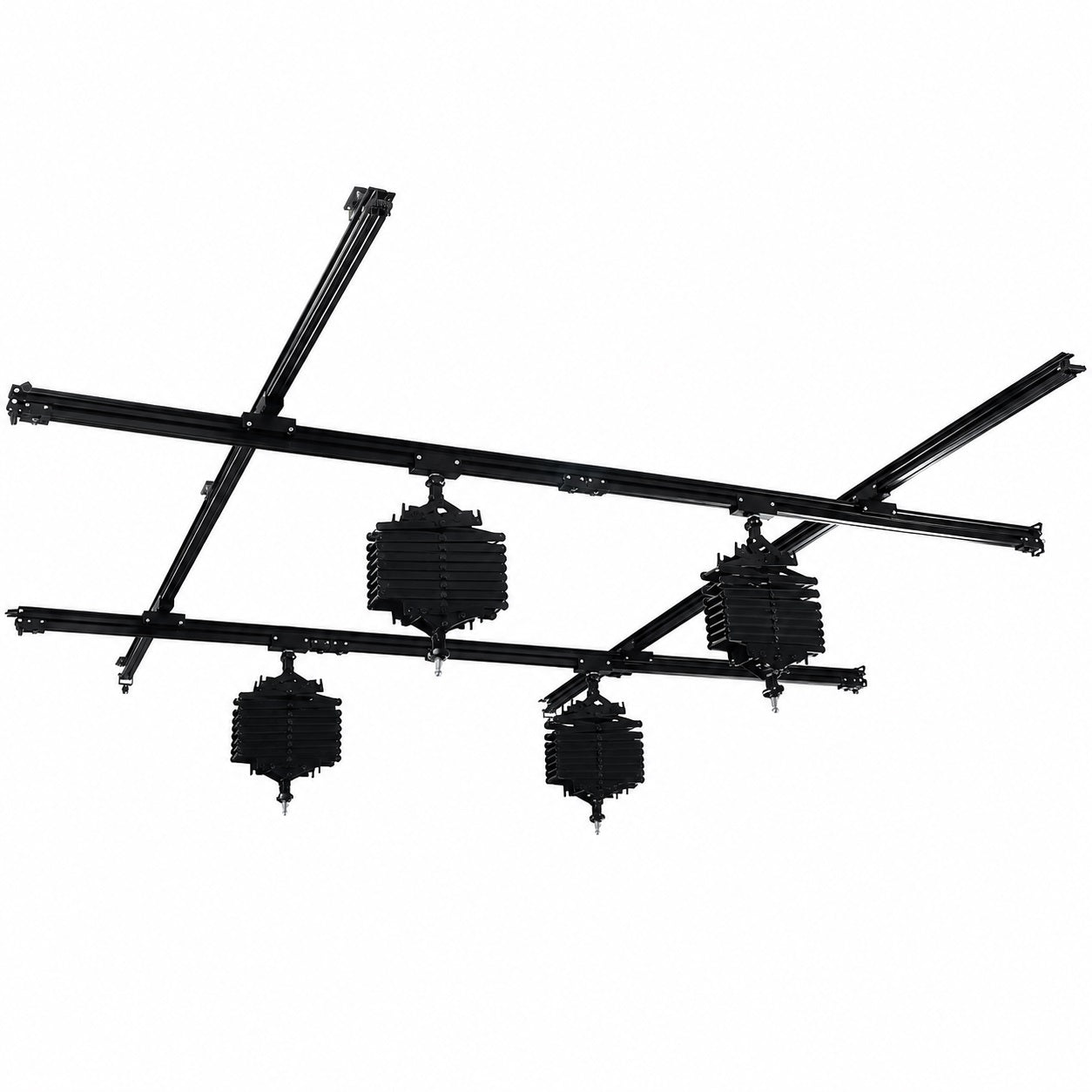 Sistema de rieles de techo Falcon Eyes b-3030d 3x3 m incl. 4 pantógrafos