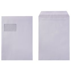 Witte enveloppen viking wit c4
