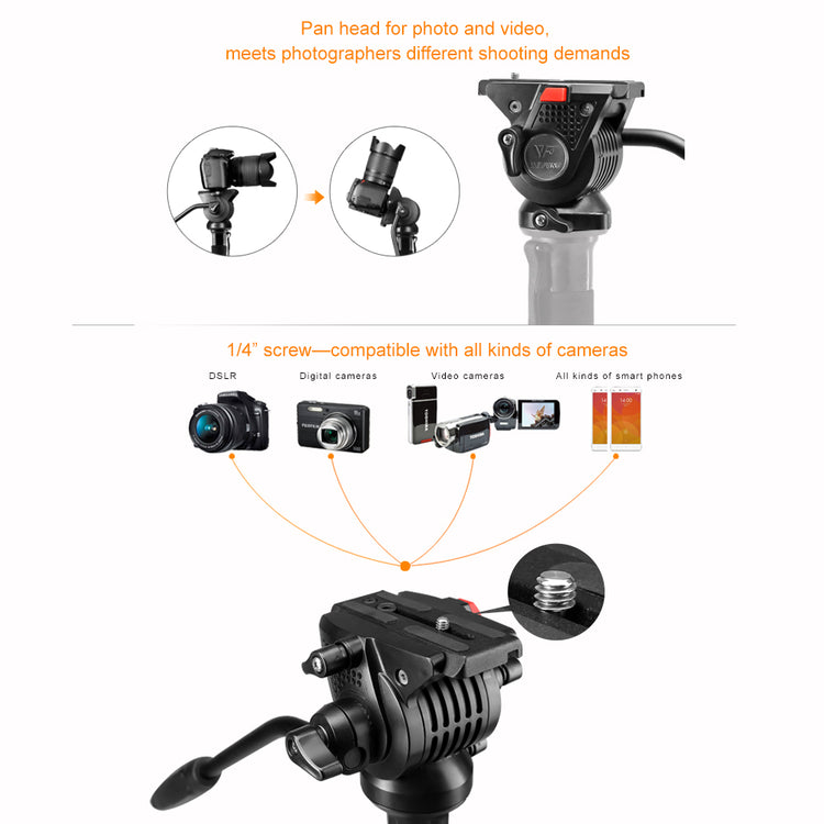Nest Video Monopode NT-329M H145 cm